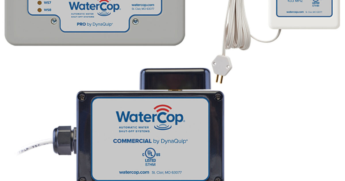 Watercop Automatic Water Shutoff Systems - Dynaquip