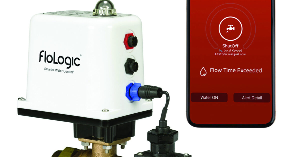 FloLogic - Automatic Water Shutoff Valve / leak detection